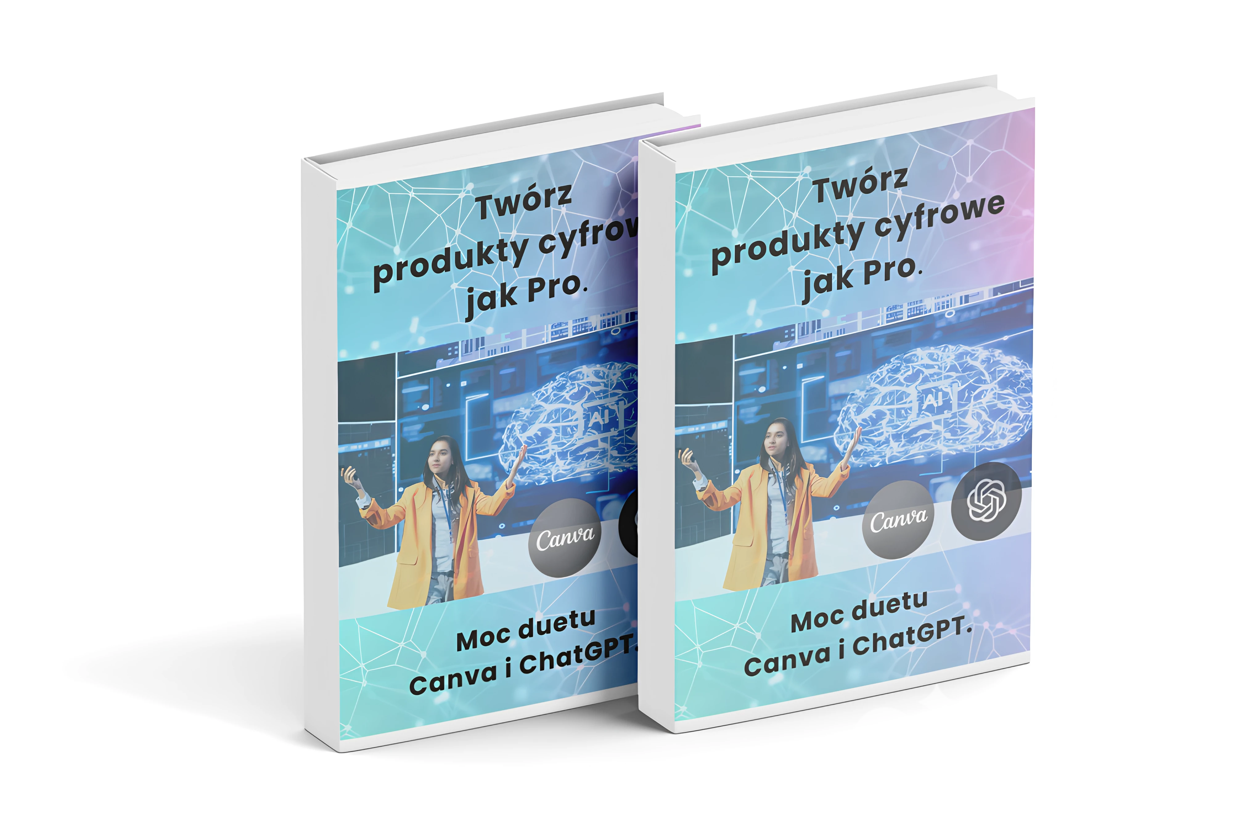 Moc duetu Canva i ChatGPT. Twórz produkty cyfrowe jak Pro.